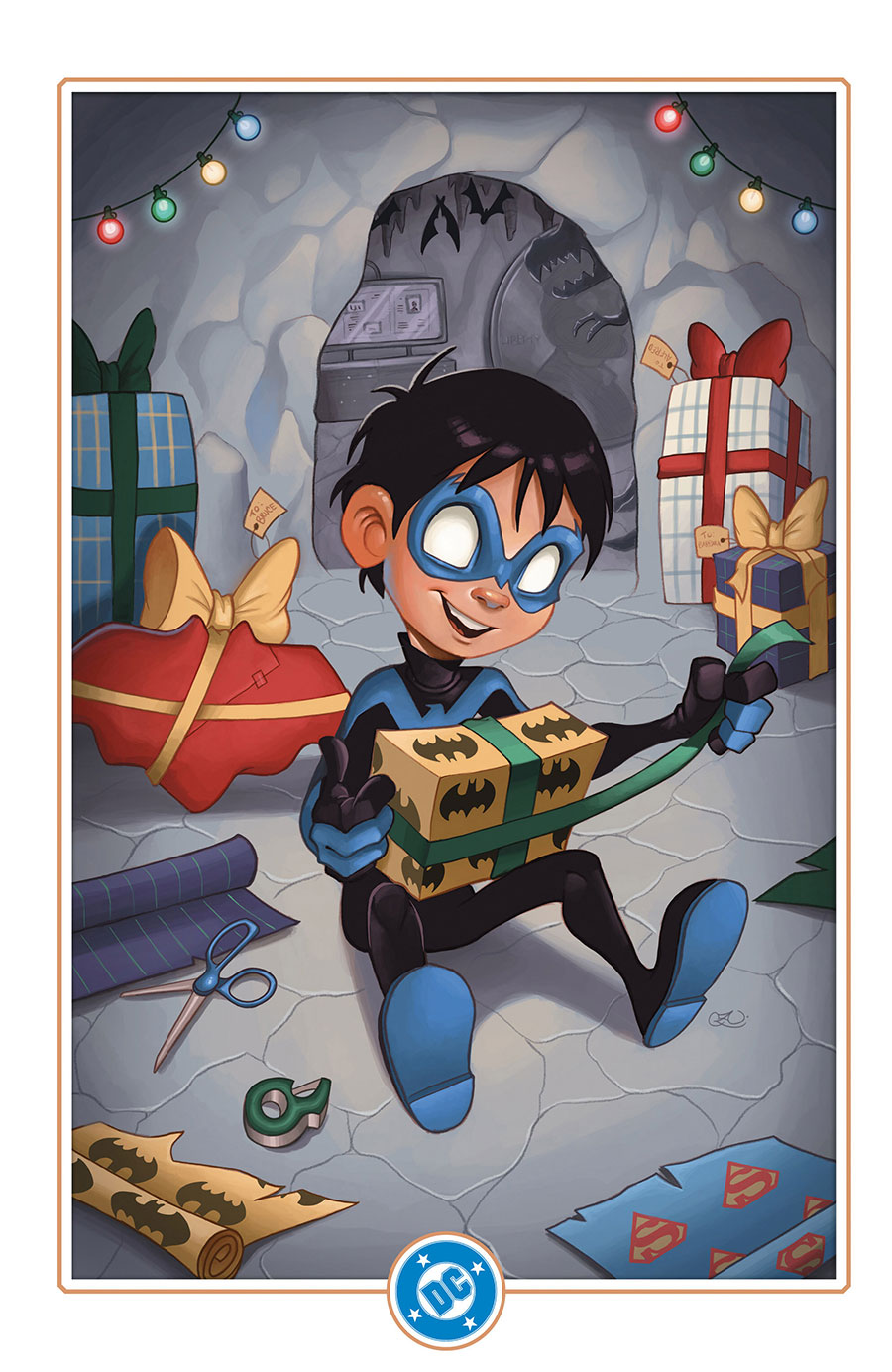 Nightwing Vol 4 #121 Cover D Variant Chrissie Zullo DC Winter Wonderland Card Stock Cover (DC All In)