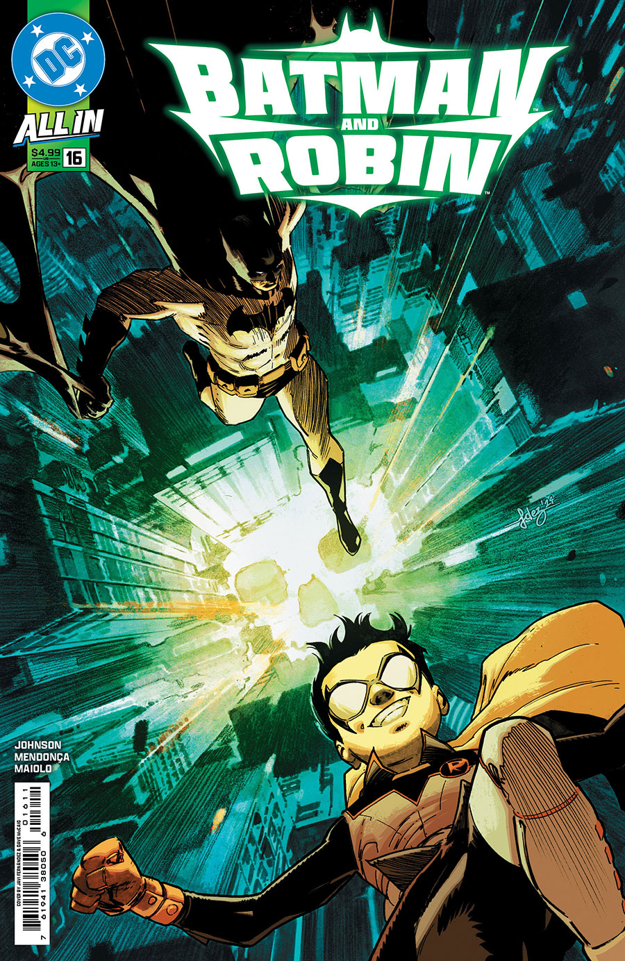 Batman And Robin Vol 3 #16 Cover A Regular Javier Fernandez Cover (DC All In)