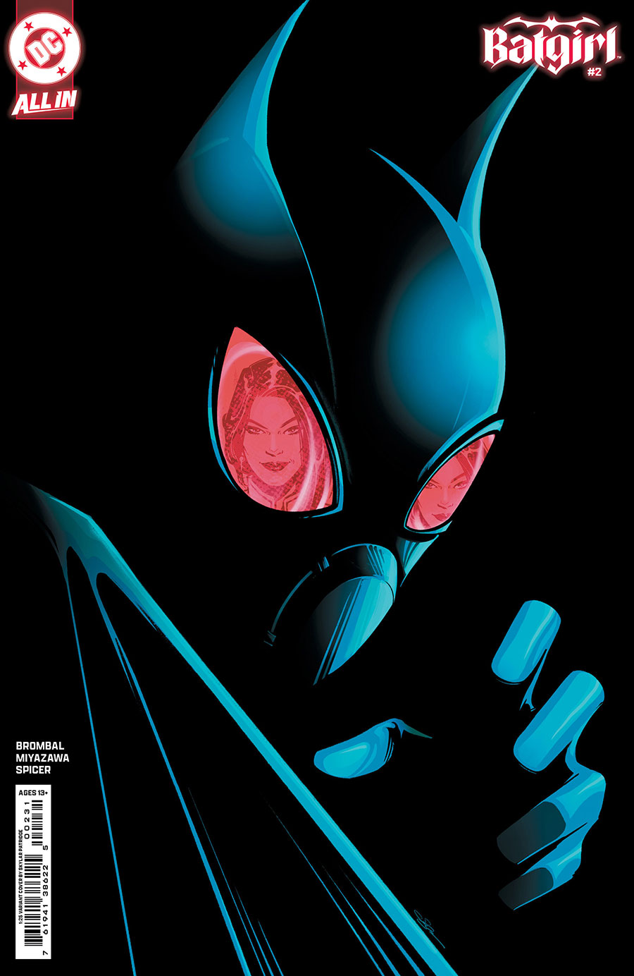 Batgirl Vol 6 #2 Cover C Incentive Skylar Patridge Card Stock Variant Cover (DC All In)