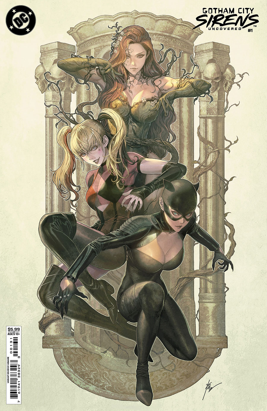 Gotham City Sirens Uncovered #1 (One Shot) Cover B Variant Homare Cover