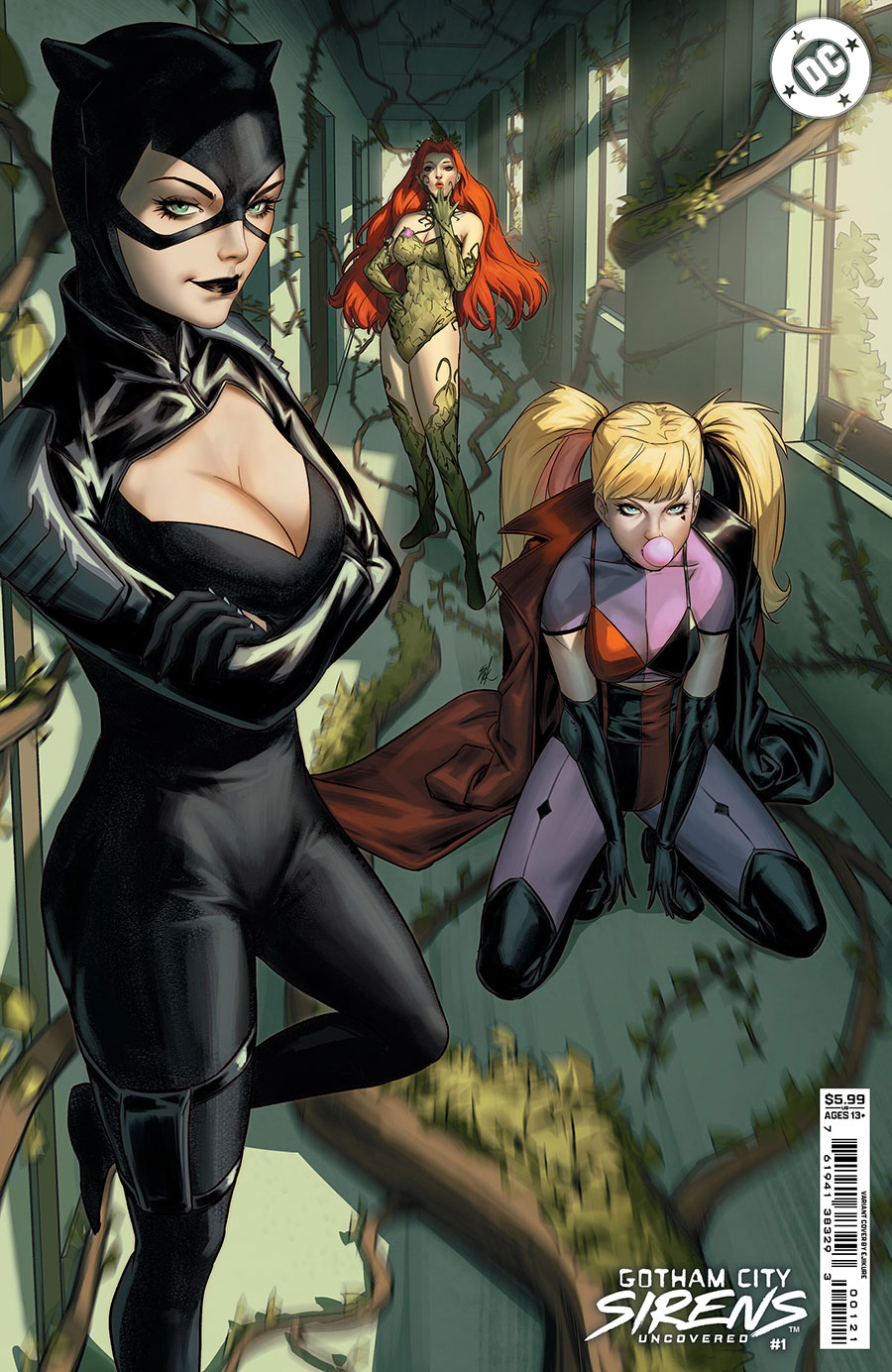 Gotham City Sirens Uncovered #1 (One Shot) Cover C Variant Ejikure Cover