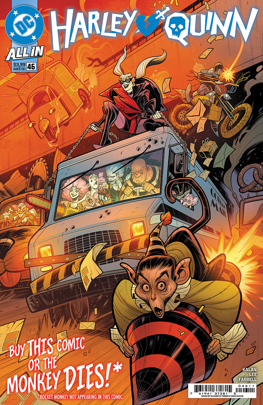 Harley Quinn Vol 4 #46 Cover A Regular Elizabeth Torque Cover (DC All In)