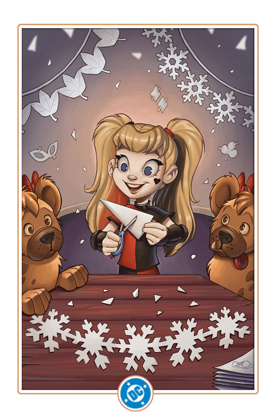 Harley Quinn Vol 4 #46 Cover D Variant Chrissie Zullo DC Winter Wonderland Card Stock Cover (DC All In)