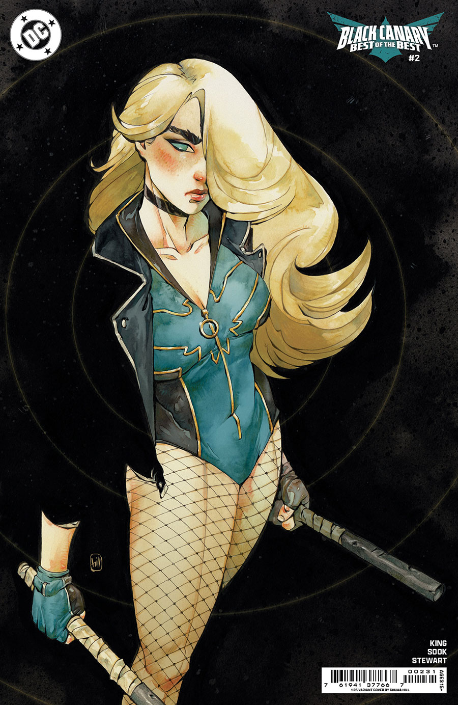 Black Canary Best Of The Best #2 Cover C Incentive Chuma Hill Card Stock Variant Cover