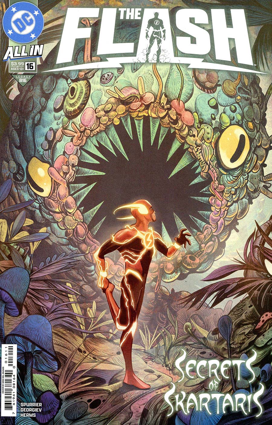 Flash Vol 6 #16 Cover A Regular Mike Del Mundo Cover (DC All In)