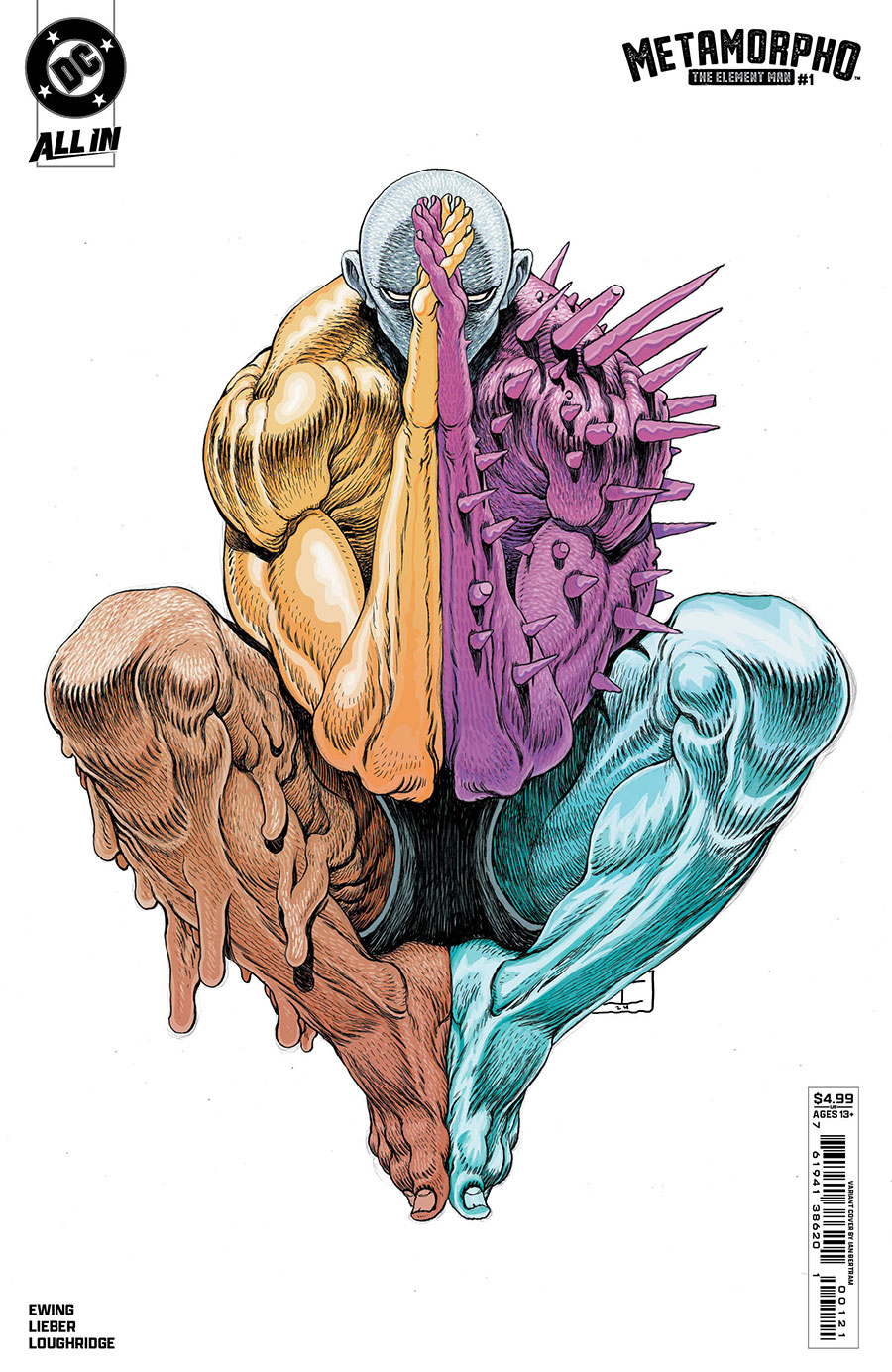 Metamorpho The Element Man #1 Cover C Variant Ian Bertram Card Stock Cover (DC All In)