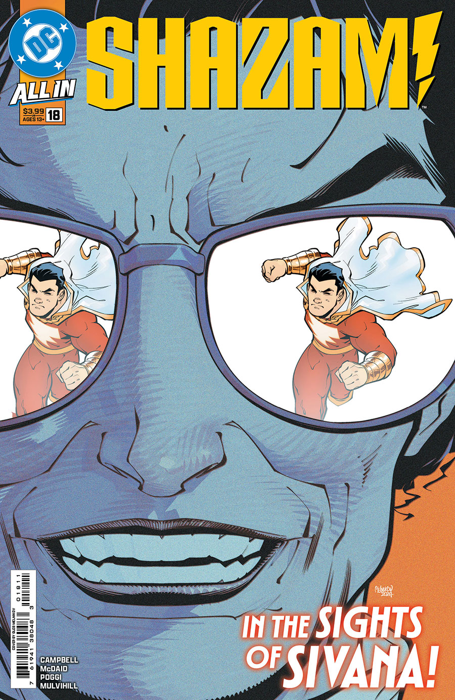 SHAZAM Vol 4 #18 Cover A Regular Gleb Melnikov Cover (DC All In)