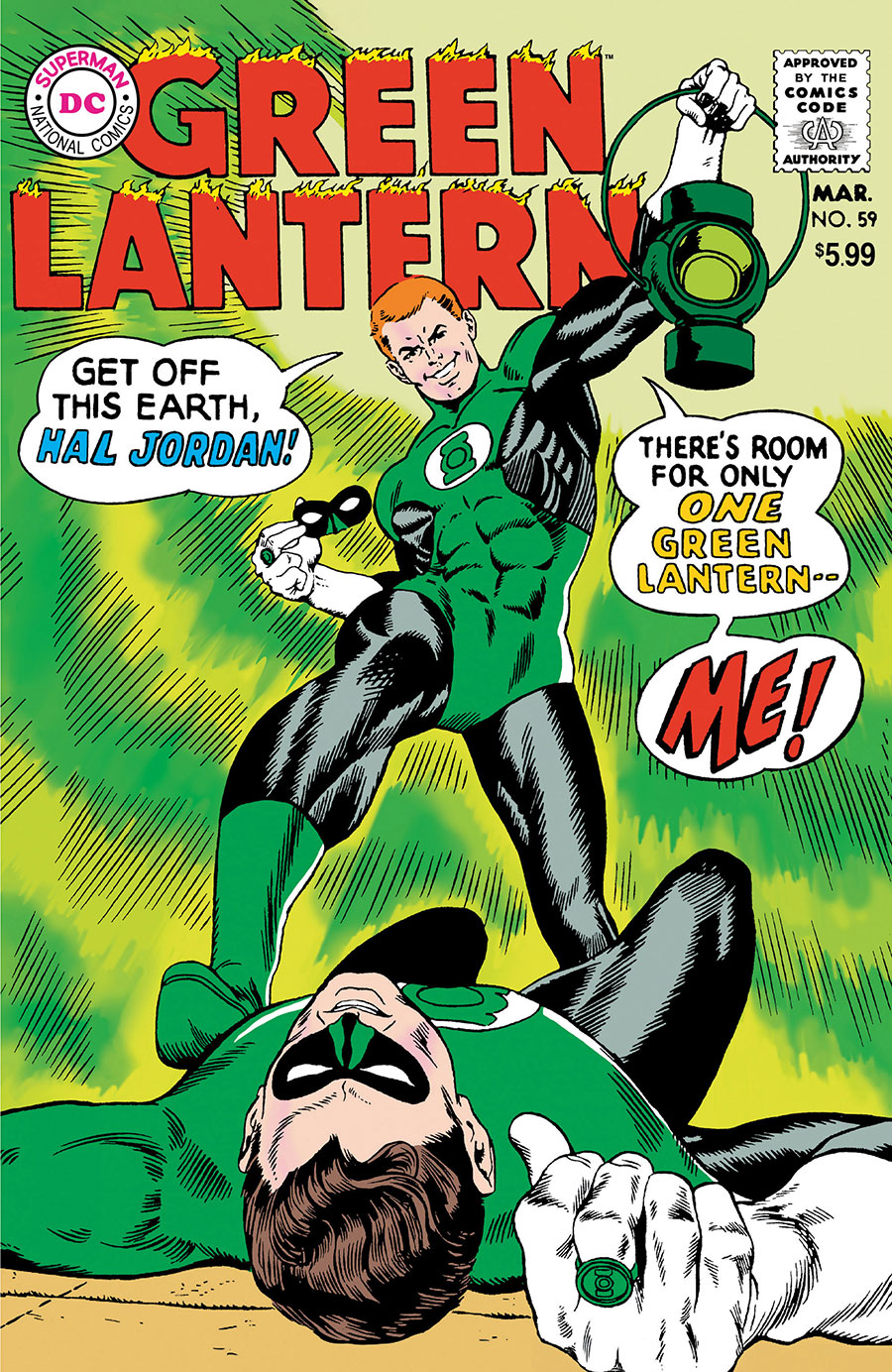 Green Lantern Vol 2 #59 Facsimile Edition Cover B Variant Gil Kane & Murphy Anderson Foil Cover