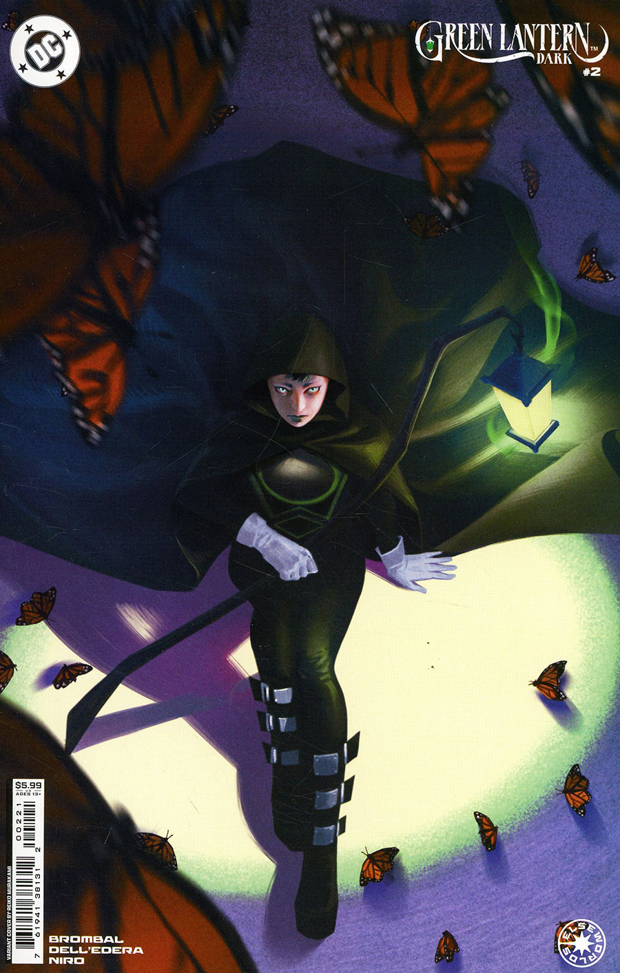 Green Lantern Dark #2 Cover B Variant Reiko Murakami Card Stock Cover