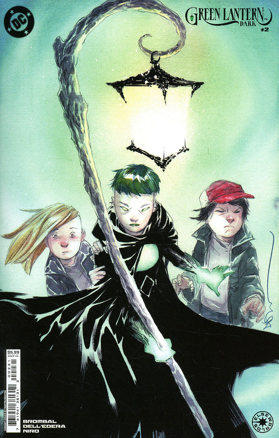 Green Lantern Dark #2 Cover C Variant Dustin Nguyen Card Stock Cover