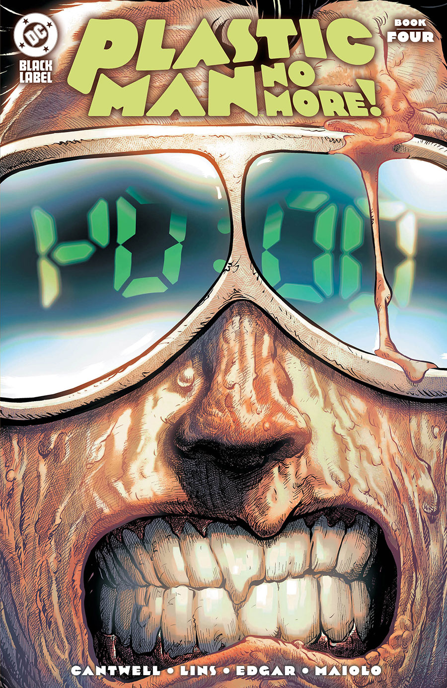 Plastic Man No More #4 Cover A Regular Alex Lins Cover