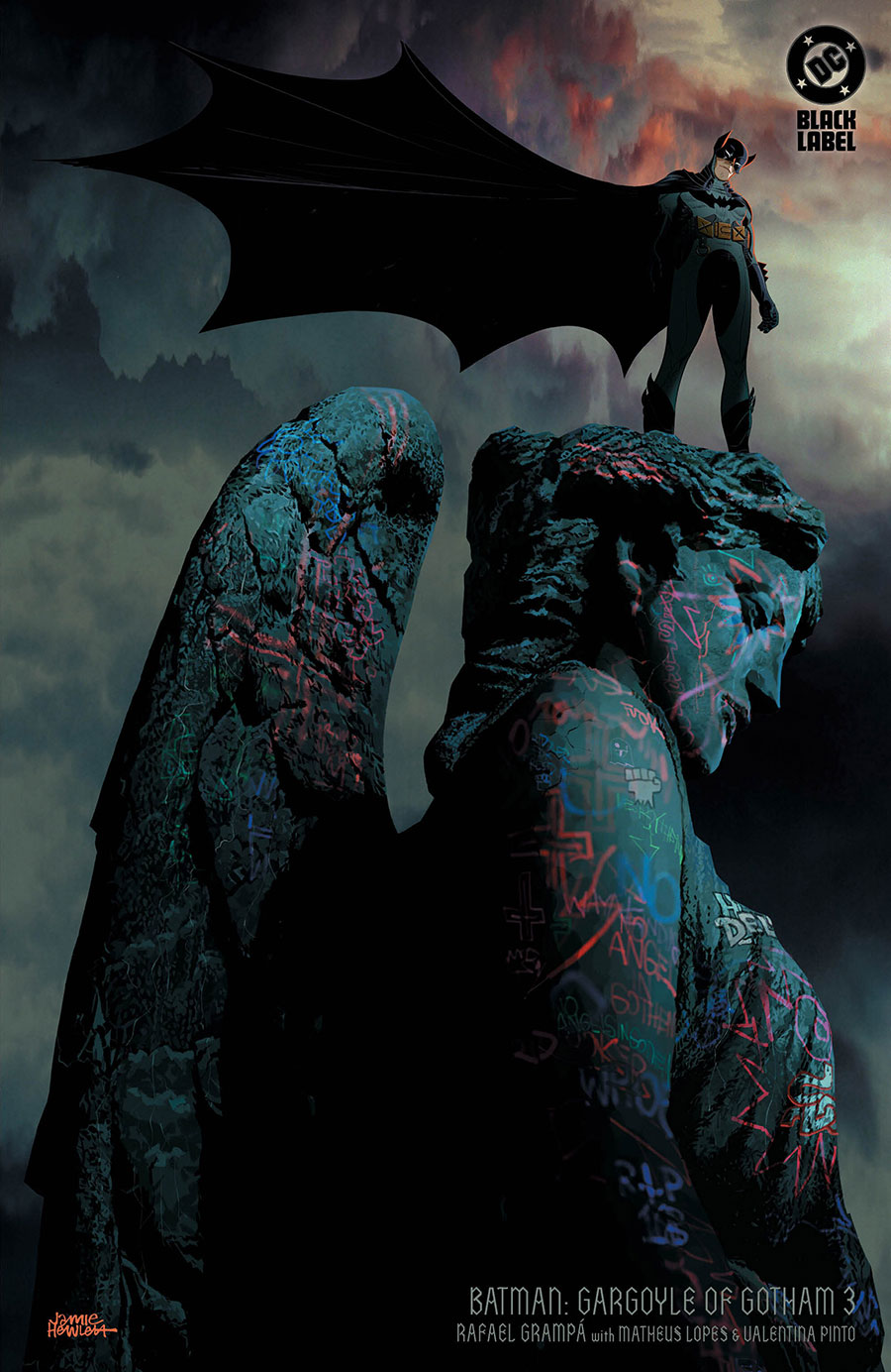 Batman Gargoyle Of Gotham #3 Cover B Variant Jamie Hewlett Cover