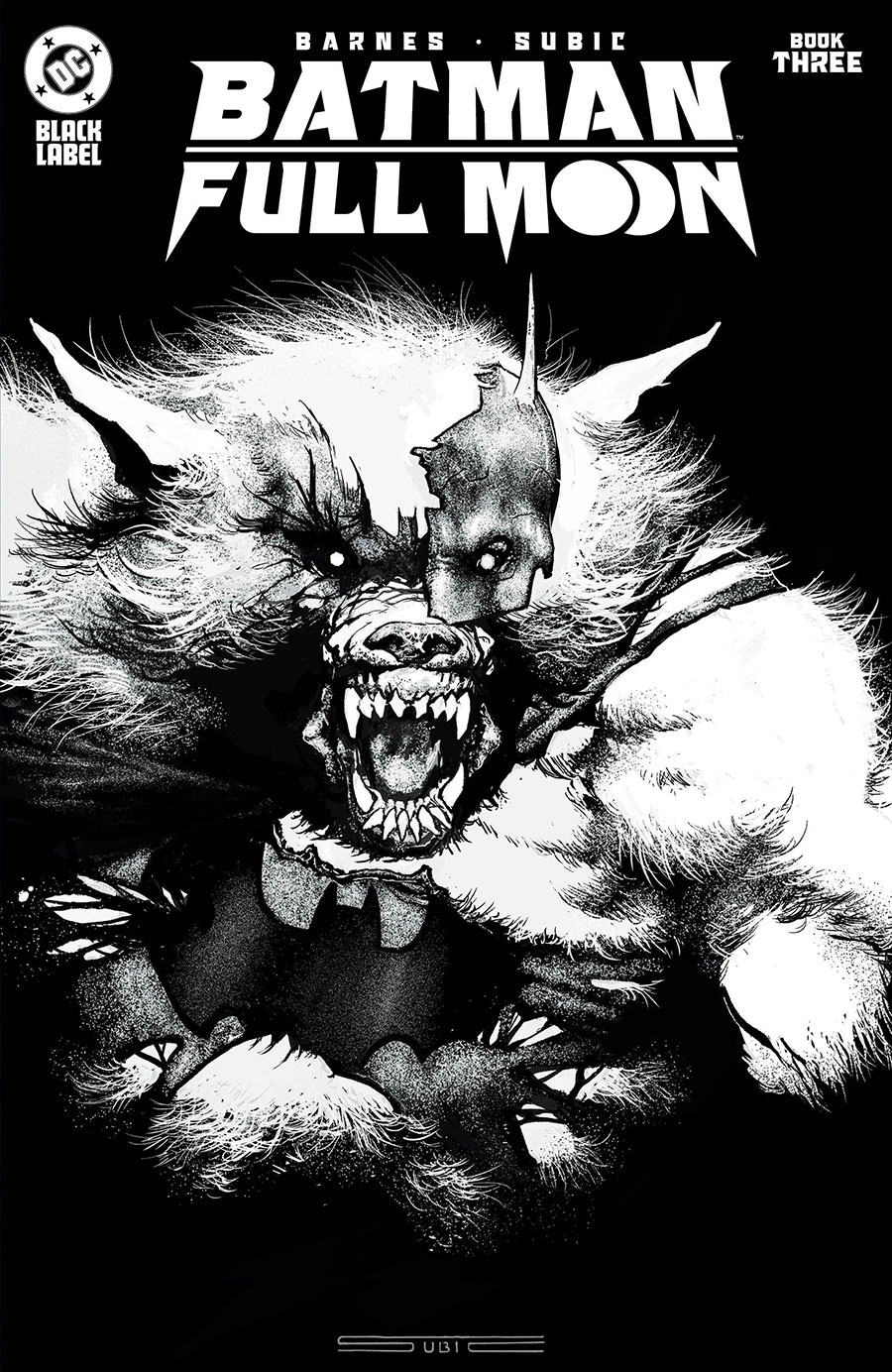 Batman Full Moon #3 Cover A Regular Stevan Subic Glow-In-The-Dark Cover