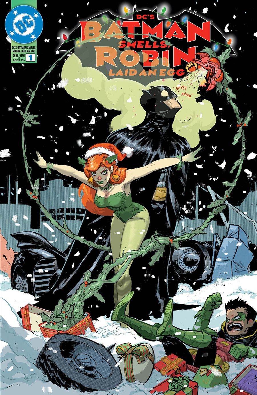 DCs Batman Smells Robin Laid An Egg #1 (One Shot) Cover A Regular Riley Rossmo Cover