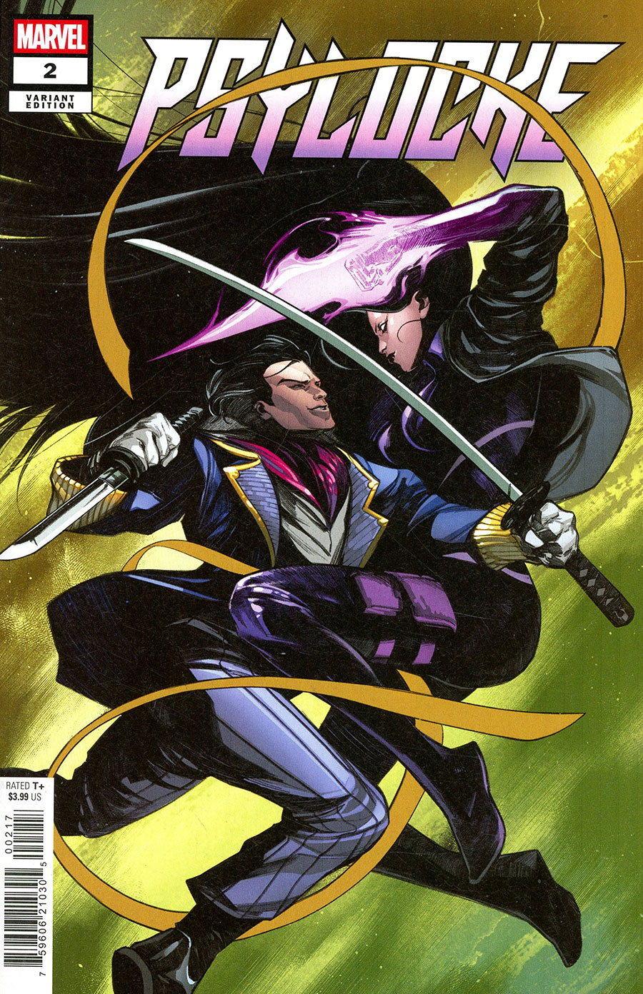 Psylocke Vol 2 #2 Cover D Incentive Alessandro Cappuccio Variant Cover