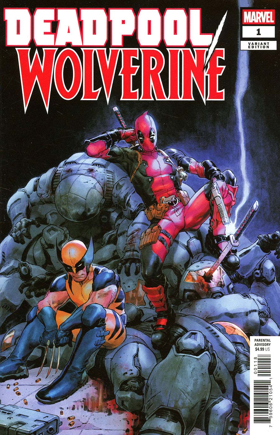 Deadpool Wolverine #1 Cover H Incentive Jerome Opena Variant Cover
