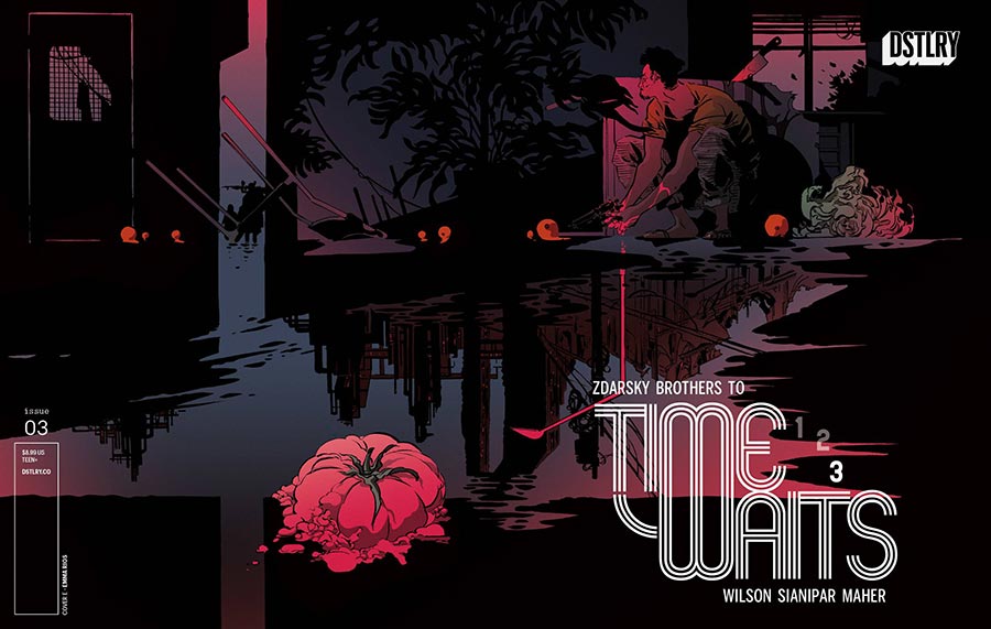 Time Waits #3 Cover E Incentive Emma Rios Wraparound Variant Cover