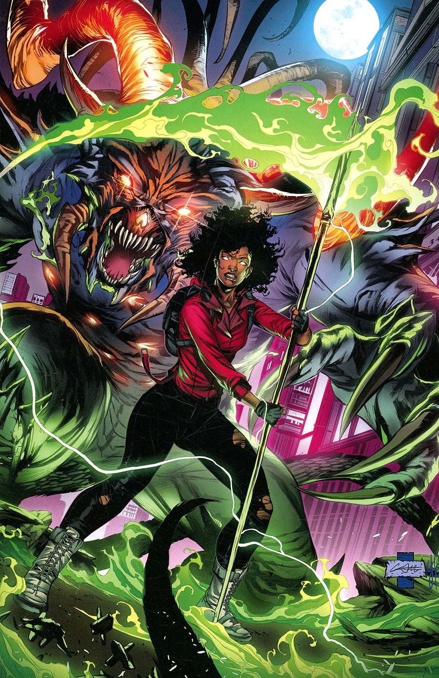 Devils Dominion Deluxe Edition #5 Cover B Incentive Caanan White Variant Cover
