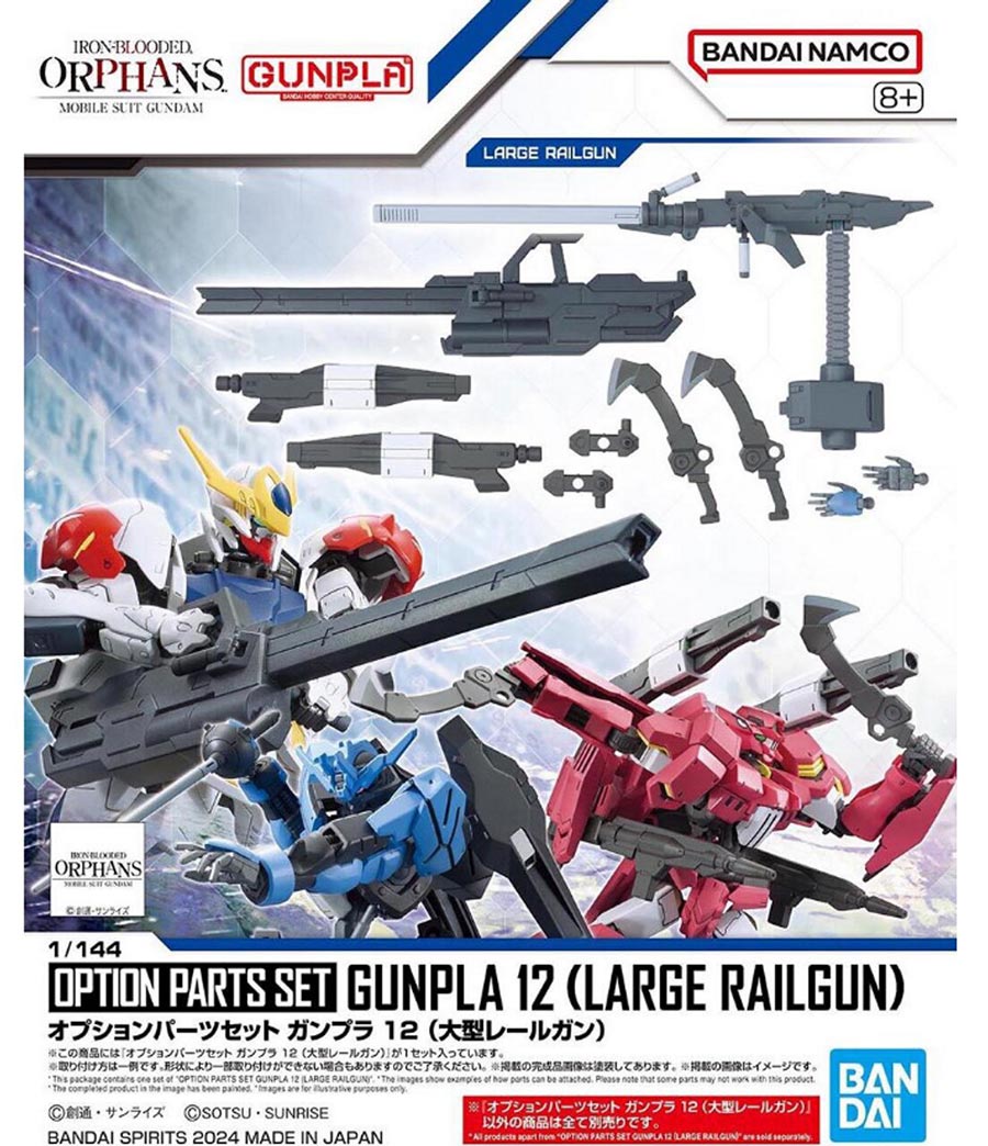 Option Parts Set Gunpla Kit #12 - Large Railgun
