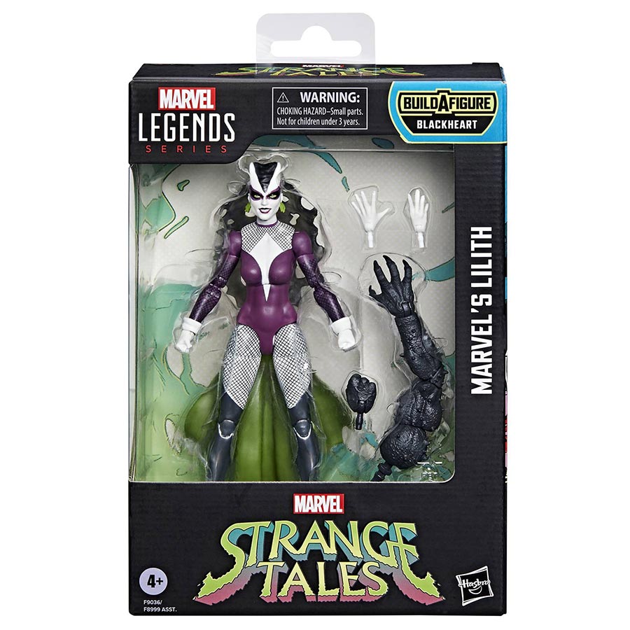 Marvel Legends Strange Tales Marvels Lilith 6-Inch Action Figure Case