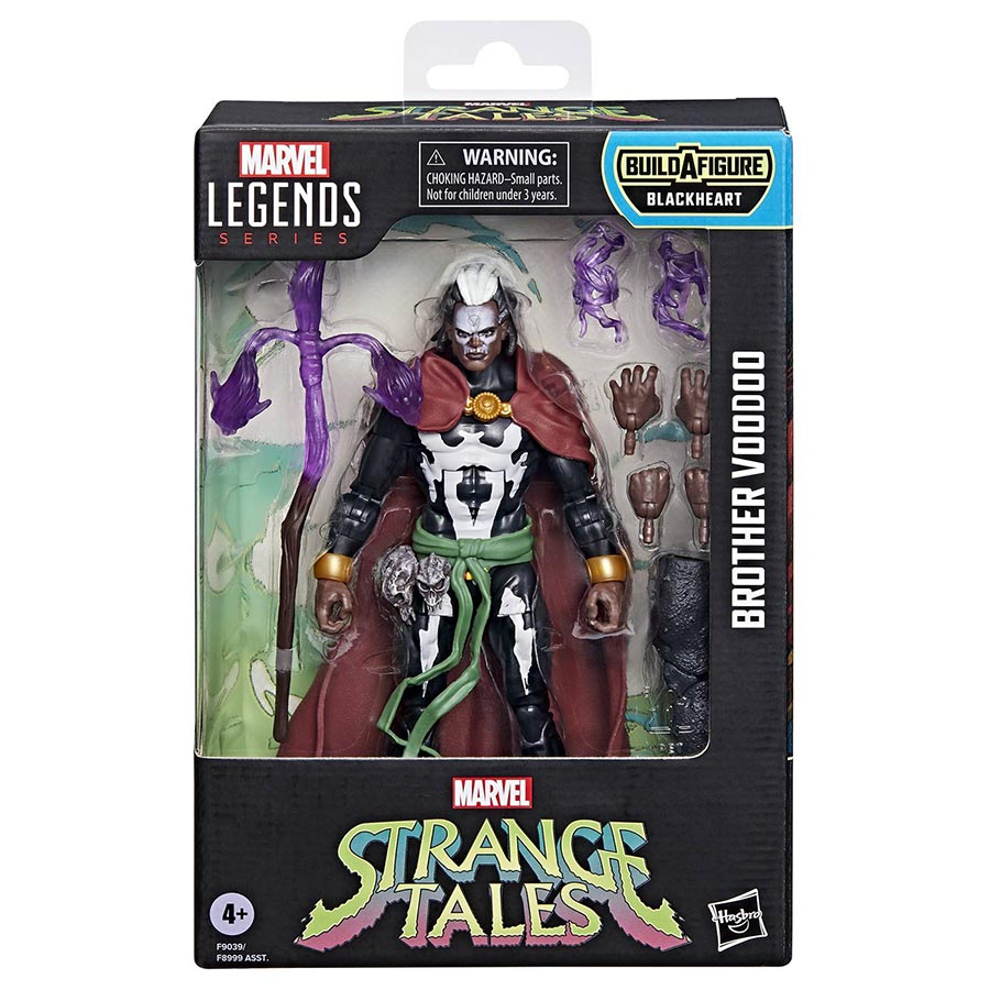Marvel Legends Strange Tales Brother Voodoo 6-Inch Action Figure Case