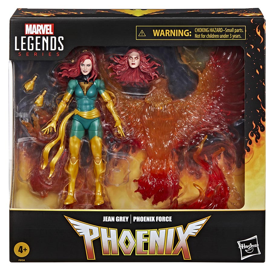 Marvel Legends X-Men Jean Grey And Phoenix Force Deluxe Action Figure Case