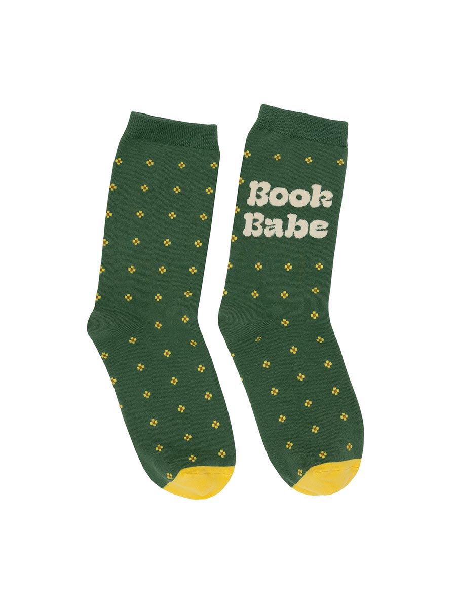 Book Babe Socks Small