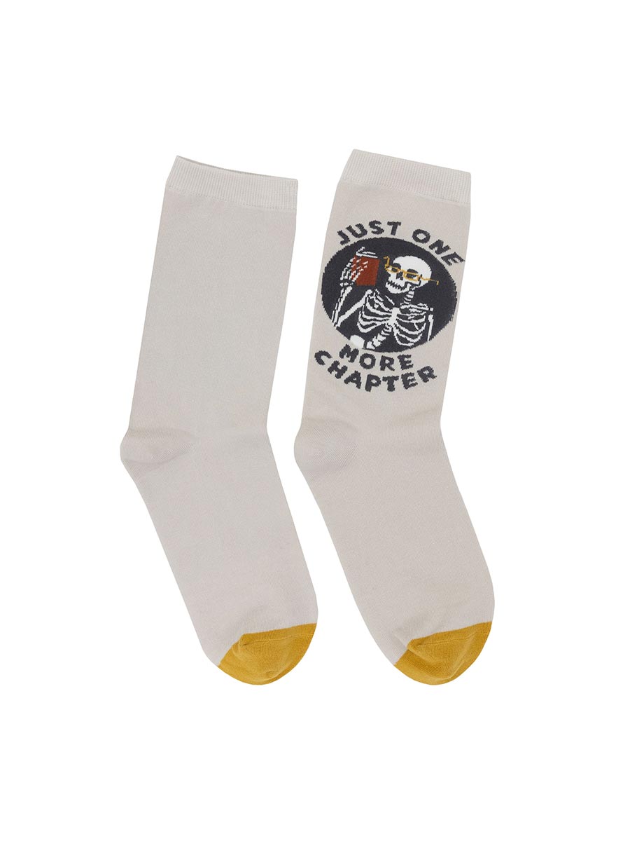 Just One More Chapter Socks Small