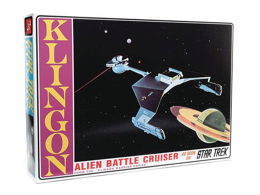AMT Star Trek The Original Series Klingon Battle Cruiser 1/650 Scale Model Kit