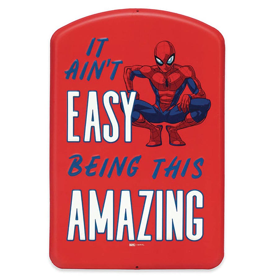Spider-Man It Aint Easy Being This Amazing Metal Sign