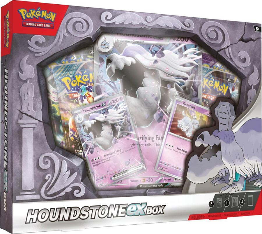 Pokemon Houndstone EX Box Display