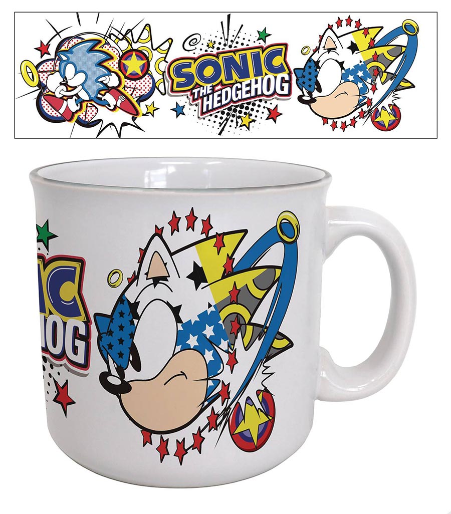Sonic The Hedgehog Pop 20-Ounce Mug