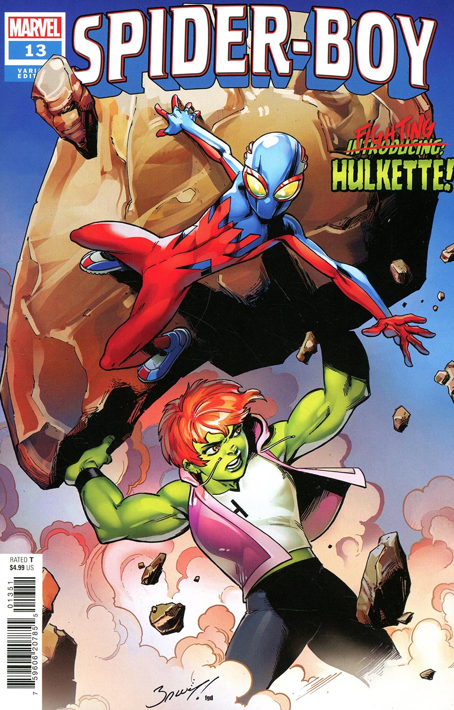 Spider-Boy #13 Cover E Variant Mark Bagley First Appearance Spoiler Cover