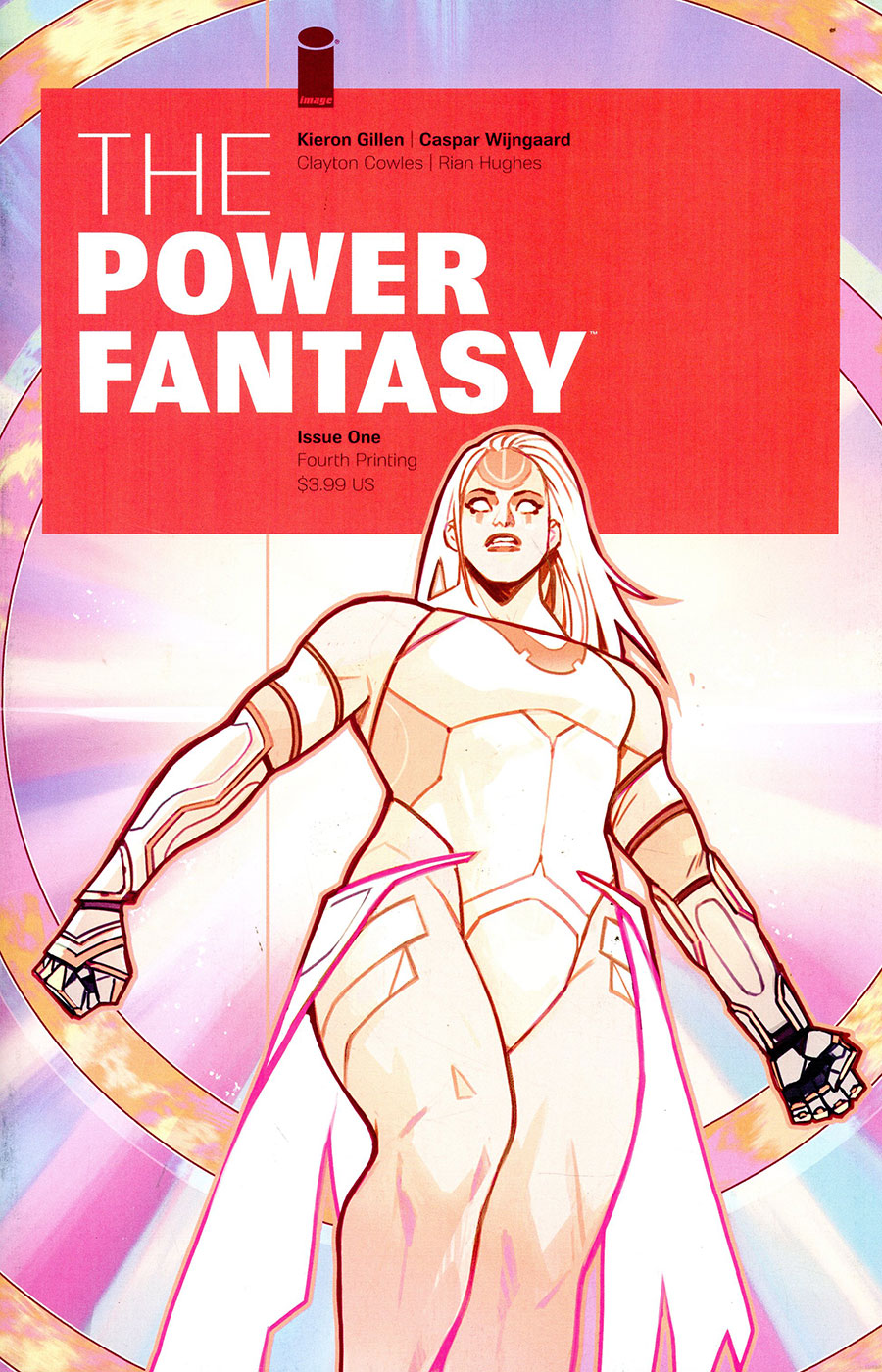 Power Fantasy #1 Cover K 4th Ptg B Caspar Wijngaard Yellow Variant Cover