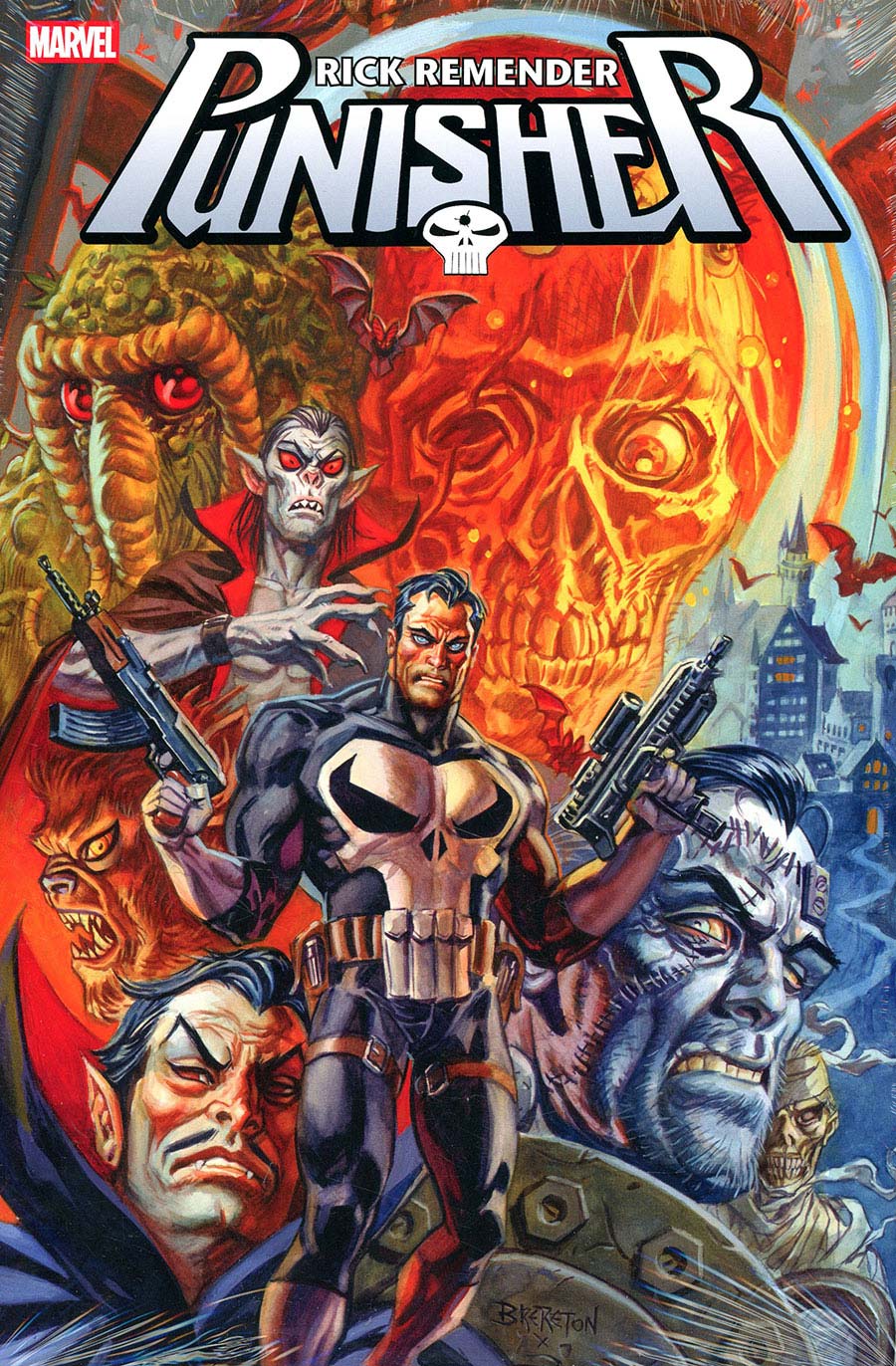Punisher By Rick Remender Omnibus HC Direct Market Dan Brereton Variant Cover New Printing