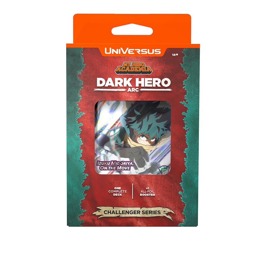 Universus My Hero Academia Dark Hero Arc Challenger Series Box