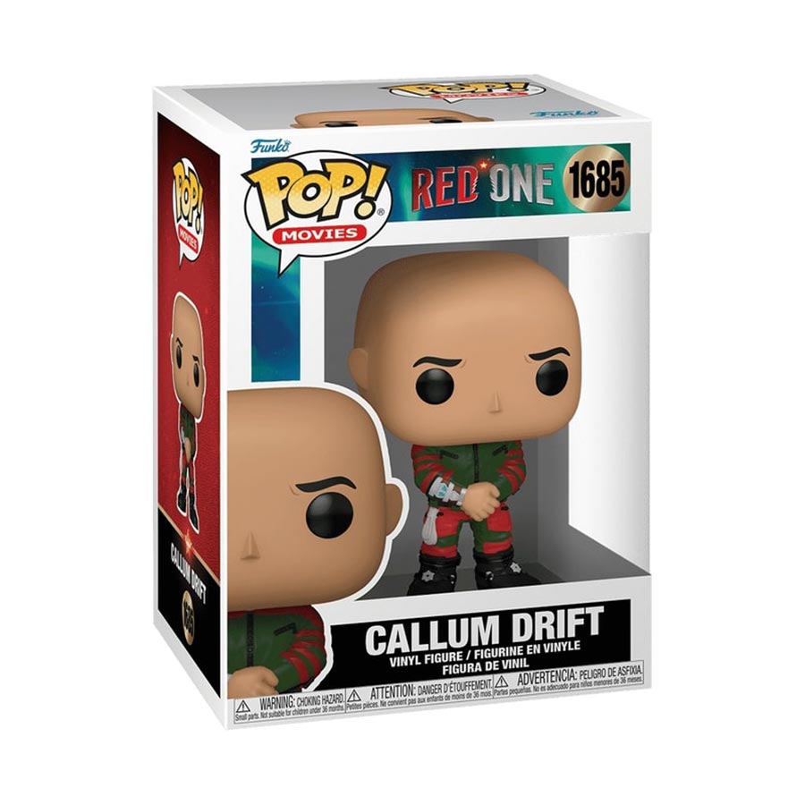 POP Movies Red One Callum Drift Vinyl Figure