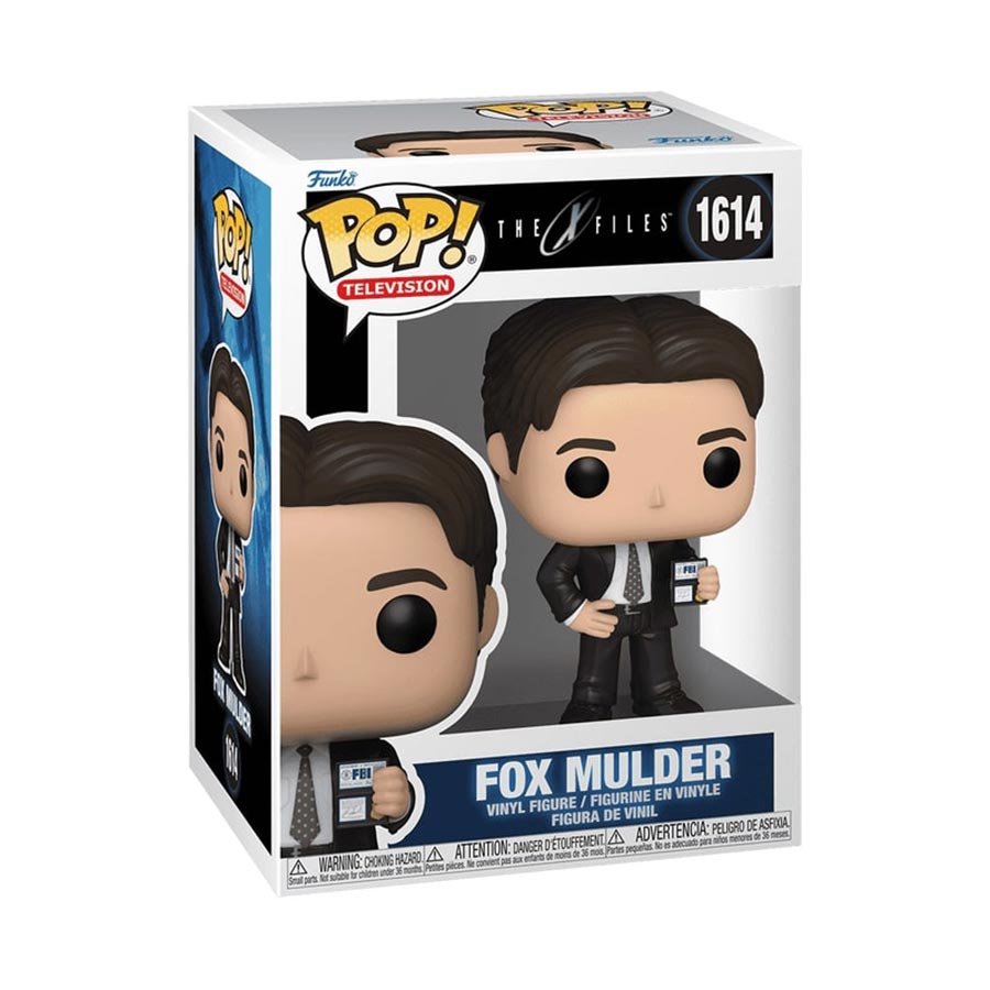 POP Television The X-Files Fox Mulder Vinyl Figure