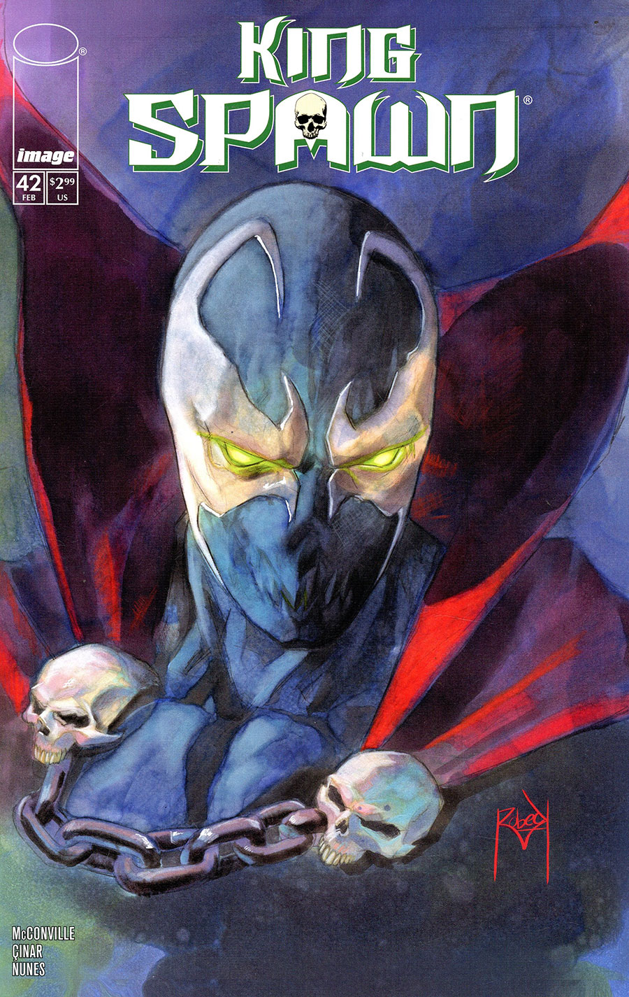King Spawn #42 Cover B Variant Thaddeus Robeck Cover