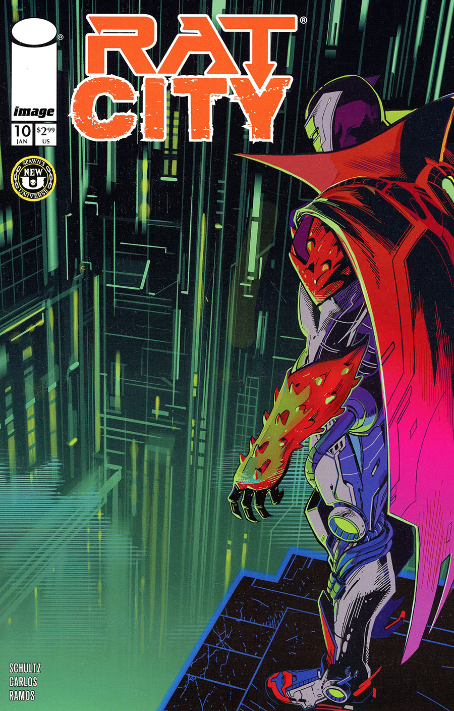 Rat City #10 Cover B Variant Marco Failla Cover