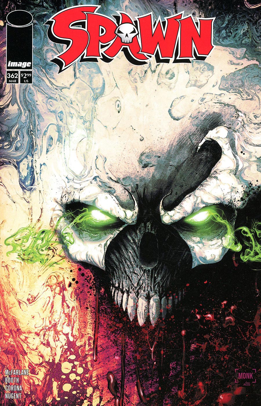 Spawn #362 Cover B Variant Jeff Monk Cover (Limit 1 Per Customer)