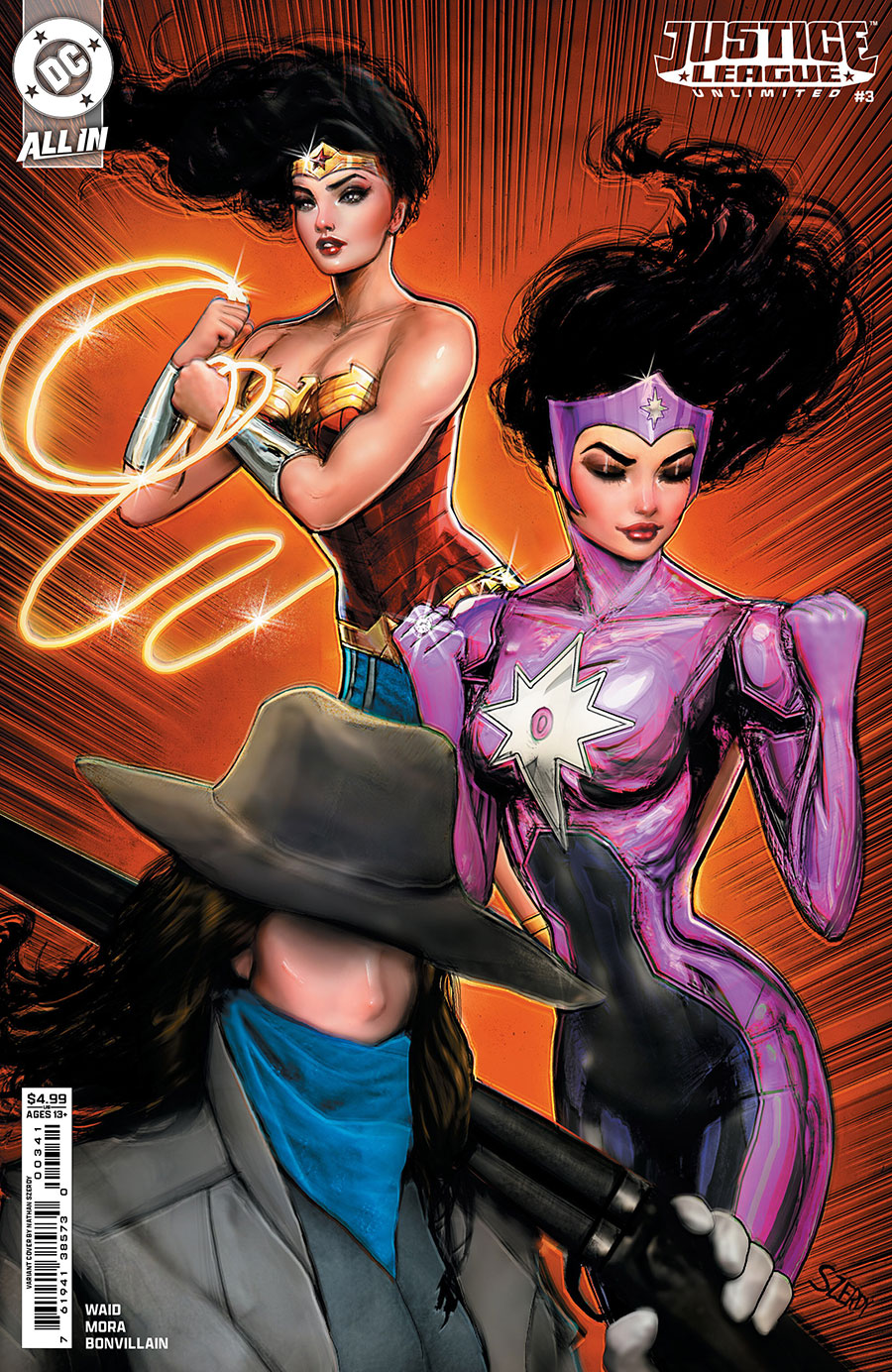 Justice League Unlimited #3 Cover C Variant Nathan Szerdy Card Stock Cover (DC All In)