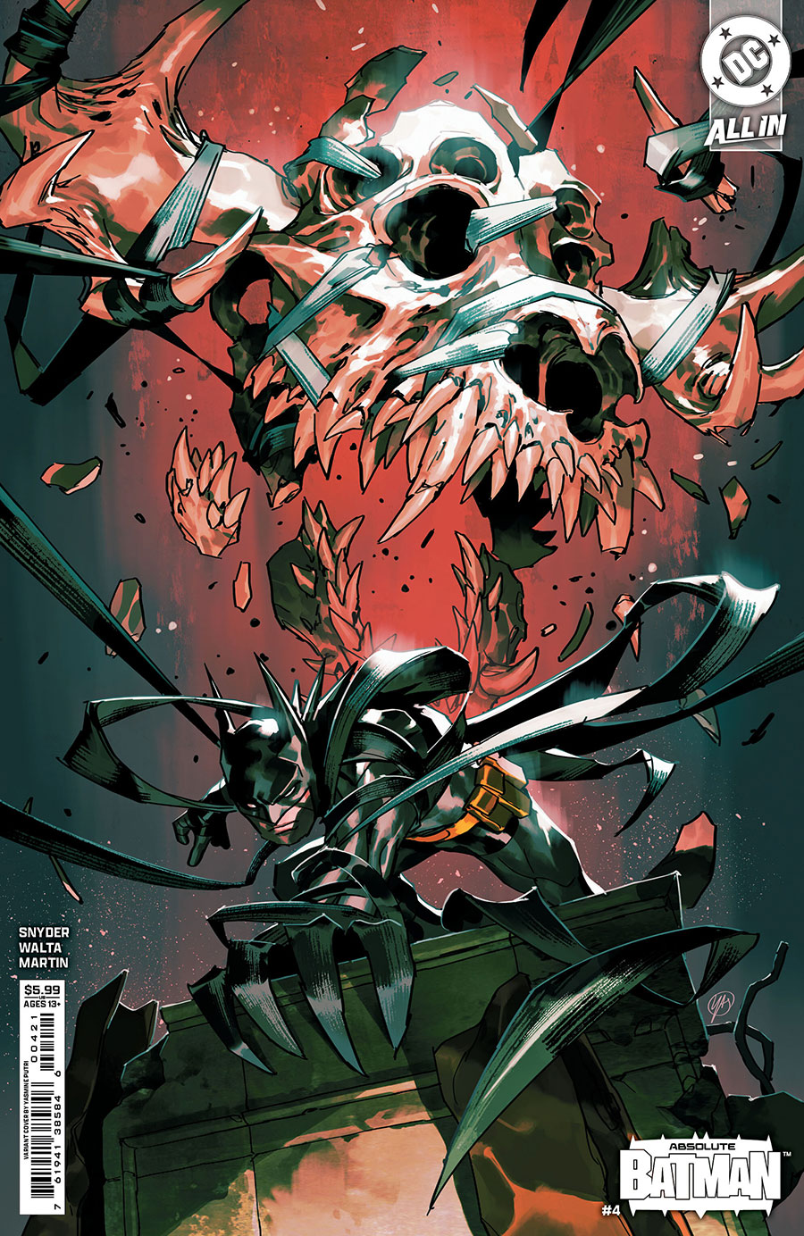 Absolute Batman #4 Cover B Variant Yasmine Putri Card Stock Cover (DC All In)