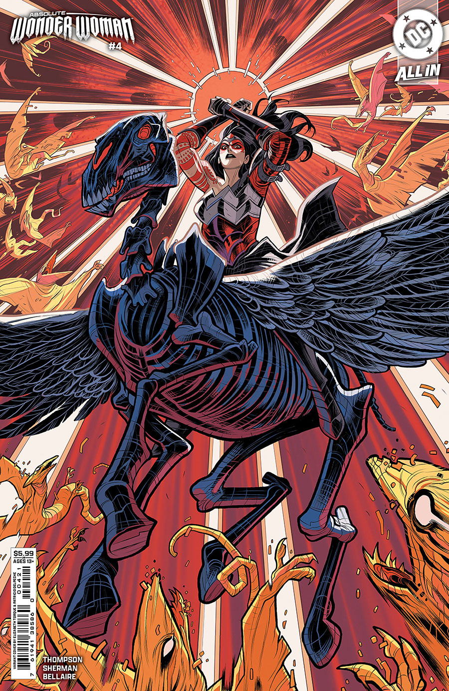 Absolute Wonder Woman #4 Cover B Variant Elizabeth Torque Card Stock Cover (DC All In)