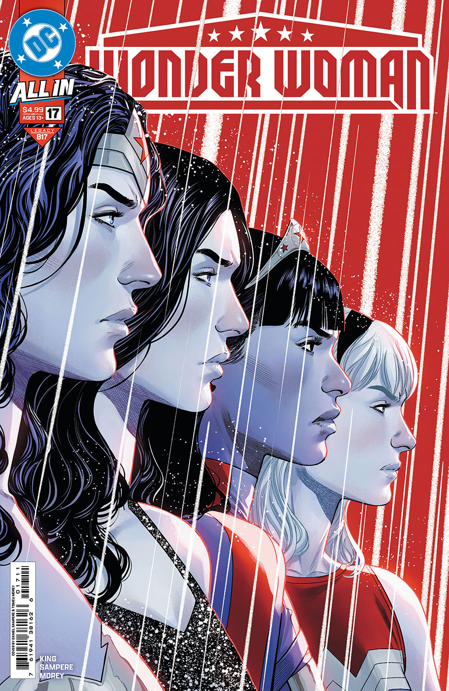 Wonder Woman Vol 6 #17 Cover A Regular Daniel Sampere Cover (DC All In)