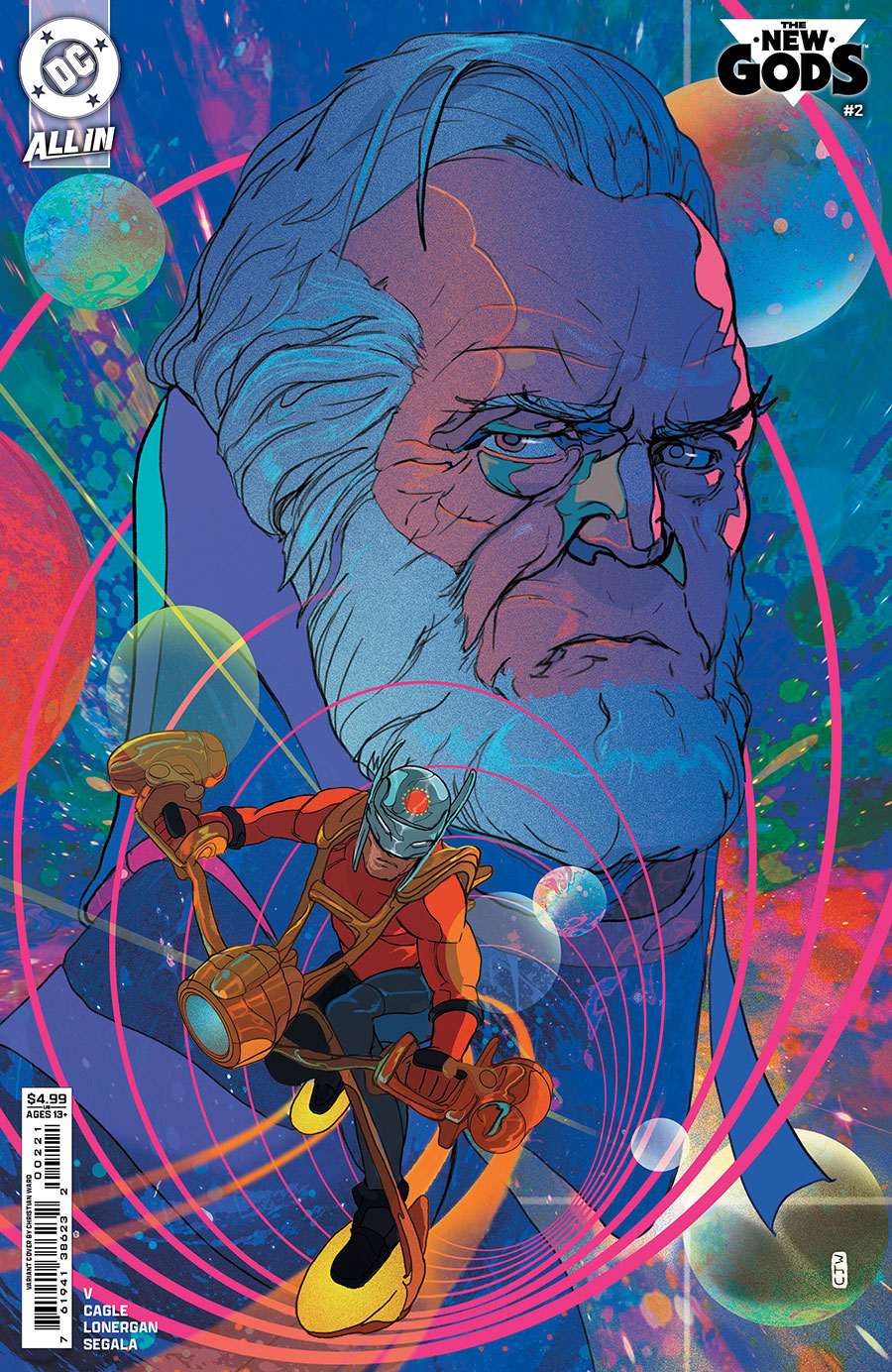 New Gods Vol 5 #2 Cover B Variant Christian Ward Card Stock Cover (DC All In)