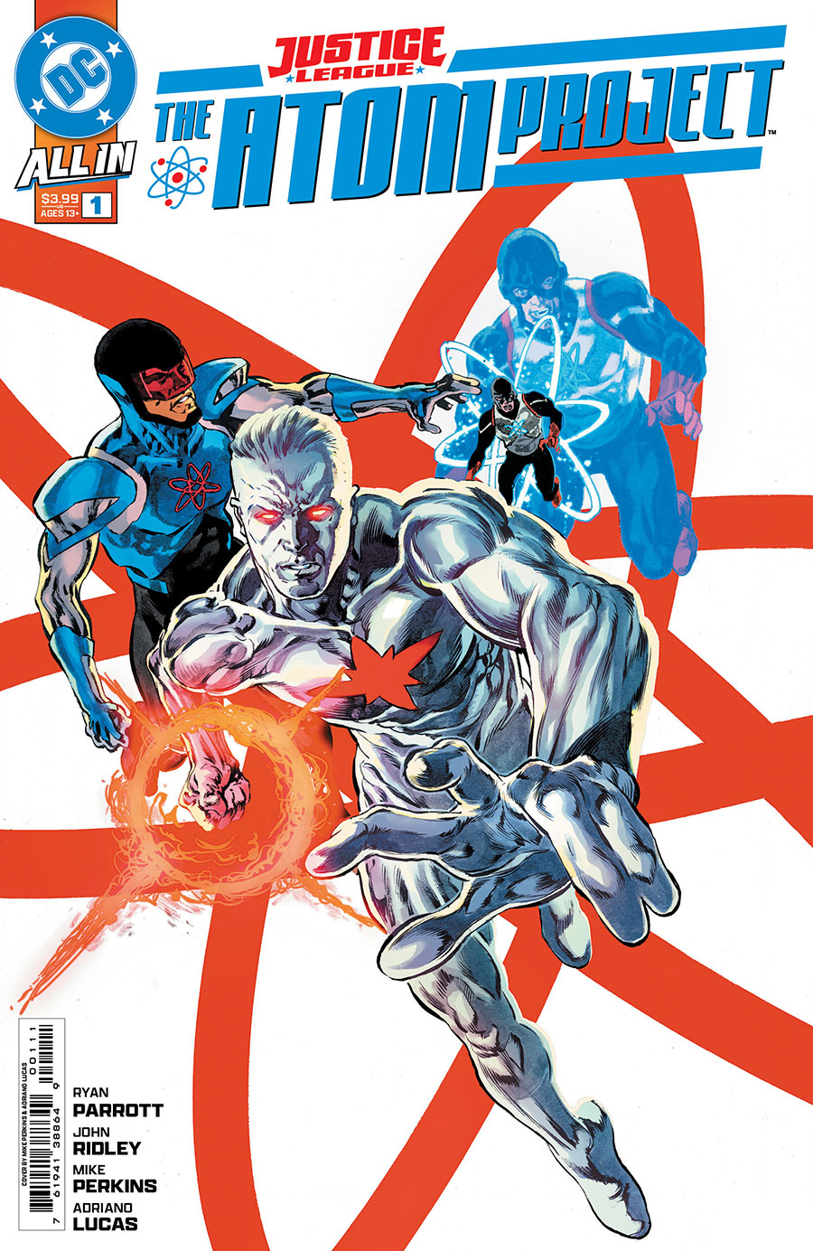 Justice League The Atom Project #1 Cover A Regular Mike Perkins Cover (DC All In)