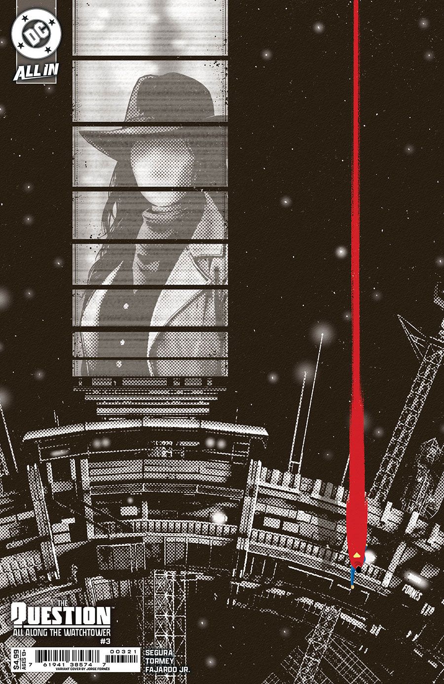 Question All Along The Watchtower #3 Cover B Variant Jorge Fornes Card Stock Cover (DC All In)