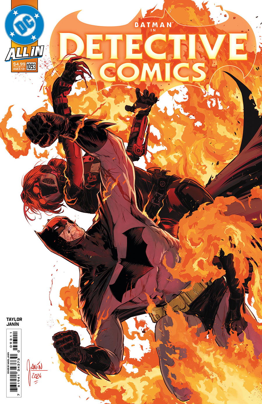 Detective Comics Vol 2 #1093 Cover A Regular Mikel Janin Cover (DC All In)
