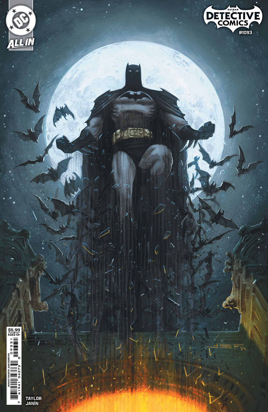 Detective Comics Vol 2 #1093 Cover C Variant Juan Ferreyra Card Stock Cover (DC All In)